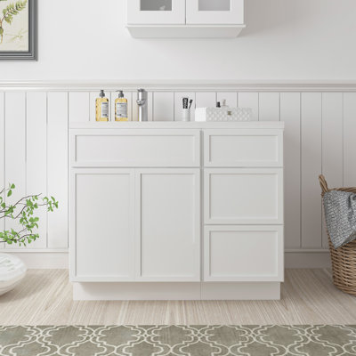 Base de meuble-lavabo simple 39 po seulement