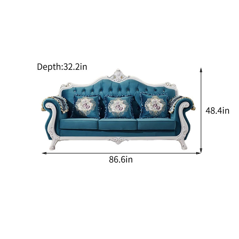 Upholstered 86.6'' Sofa