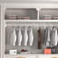 110cm Straight Shower Curtain Pole & Hook Set-258473564