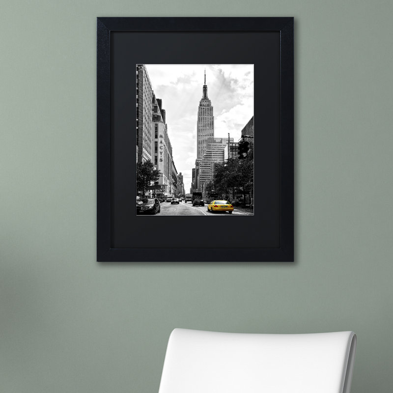 Art mural encadré - Décoration murale «Living in New York» par Philippe Hugonnard - Art du salon, de la cuisine et de la salle de bain - 16 x 20