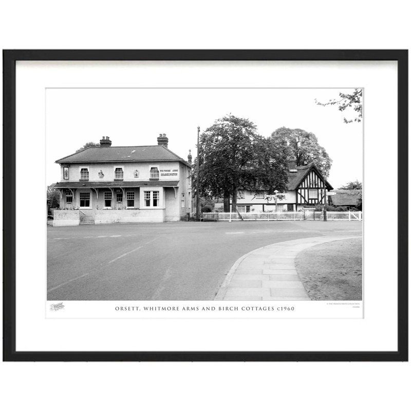 Orsett, Whitmore Arms And Birch Cottages C1960 by Francis Frith - Single Picture Frame Print, 28cm H x 36cm W x 2.3cm D