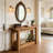 Entryway Table,2-Tier Console Table,Sofa Table