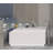 Vega 3" x 12" Beveled Glass Metal Look Subway Wall Tile-50654960