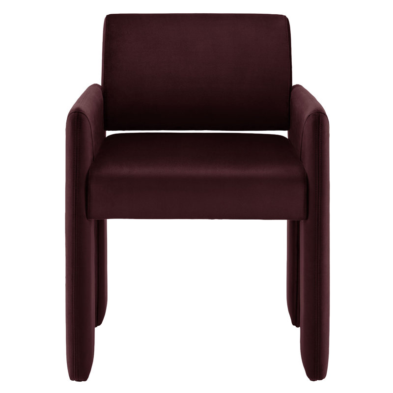 Fauteuil de salle à manger Daven, Mûre blanche, Mûre blanche
