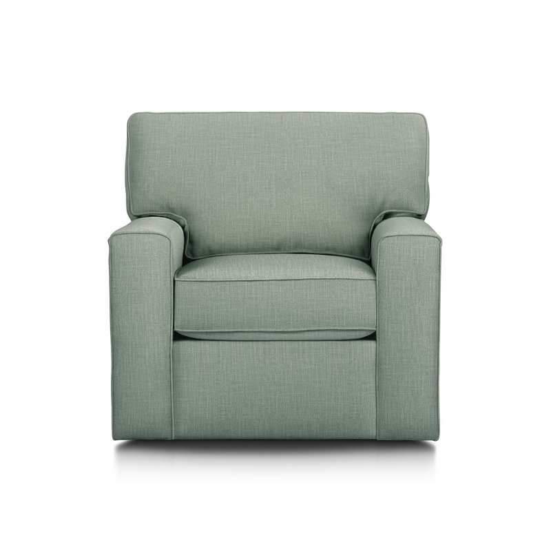 Leigh 36.5" Upholstered Chair, Conversation Capri Basketweave