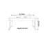 Bureau d'ordinateur Italian Slimal Design-2092667745-2092667746