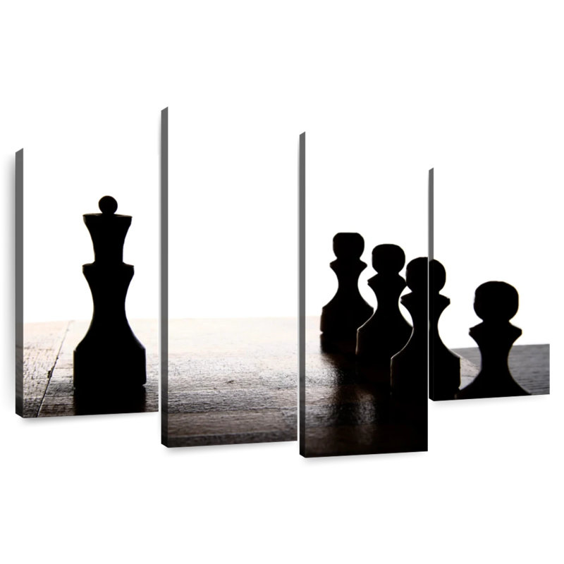 Senne Chess Master, 42" H x 68" W