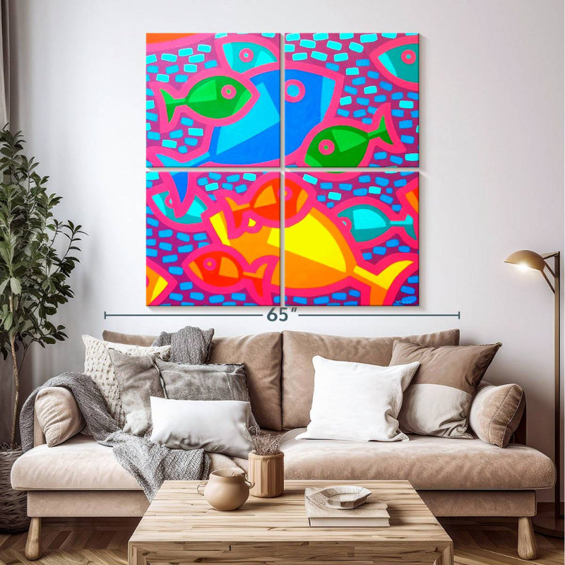 Brampt Funky Fish, 50" H x 50" W