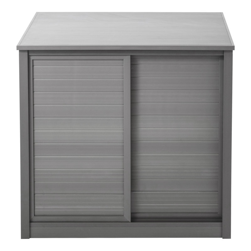 Armoire de rangement pour accessoires pour animaux de compagnie Deneishia Versa grise de 76 cm (30 po), Gris
