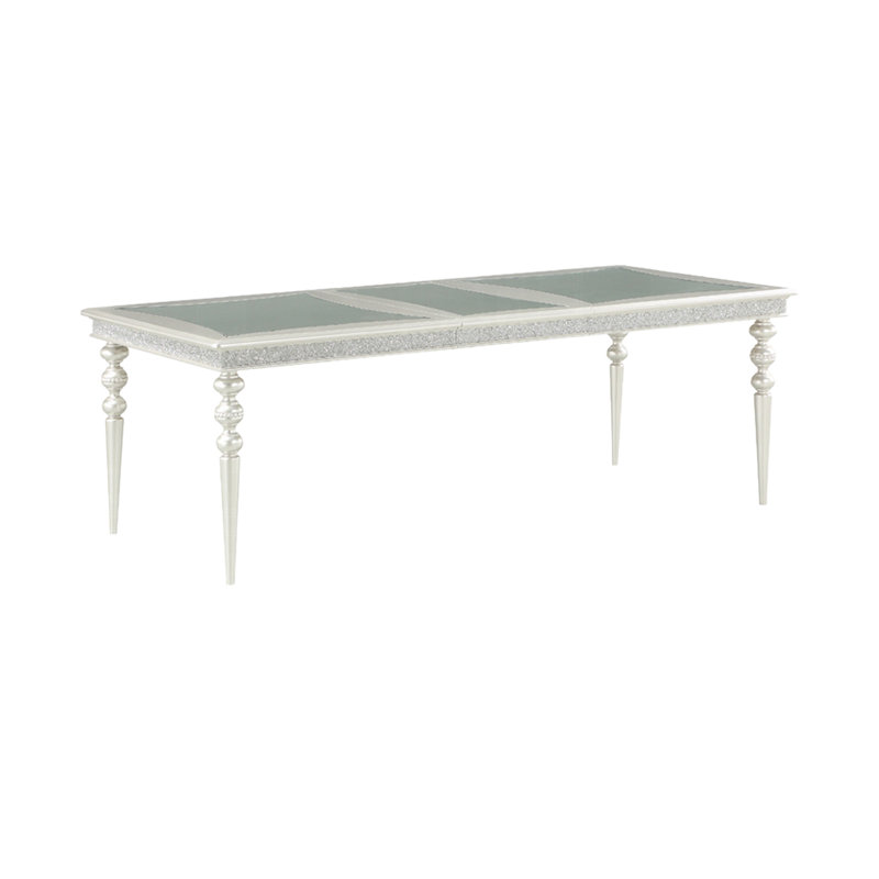 Table à manger l 88,4 po, platine