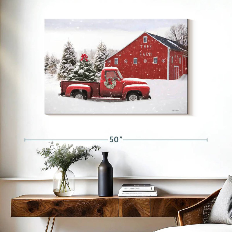 Elton Tree Farm, 26" H x 39" W