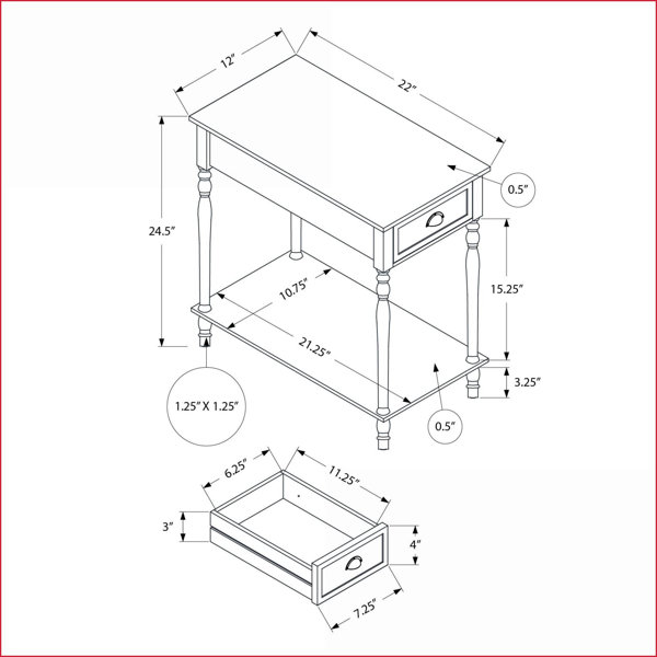 Dimensions du produit