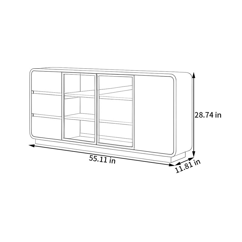 Jaclynn, H 28,74 po x l 47,24 po x P 11,81 po