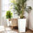 22.5 Inch Tall Rectangular Planters Set of 2 Large Modern Plant Pots with Drainage Holes&Water Level Monitor Outdoor and Indoor-333680475
