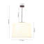 Luminaire suspendu 3 lumières Eclectic