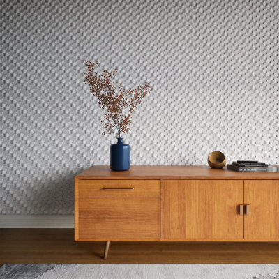 Endurathane Weave Wall Panel, 11 3/4"W x 95 7/8"L, Factory Primed