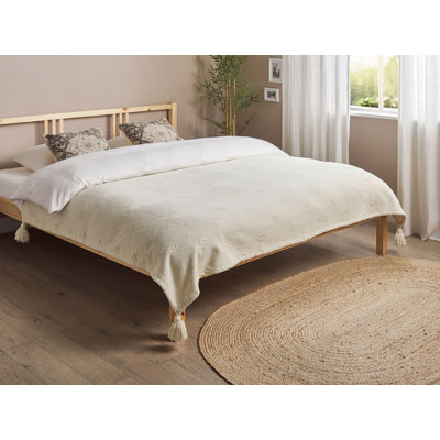 KAZY Cotton Geometric Bedspread