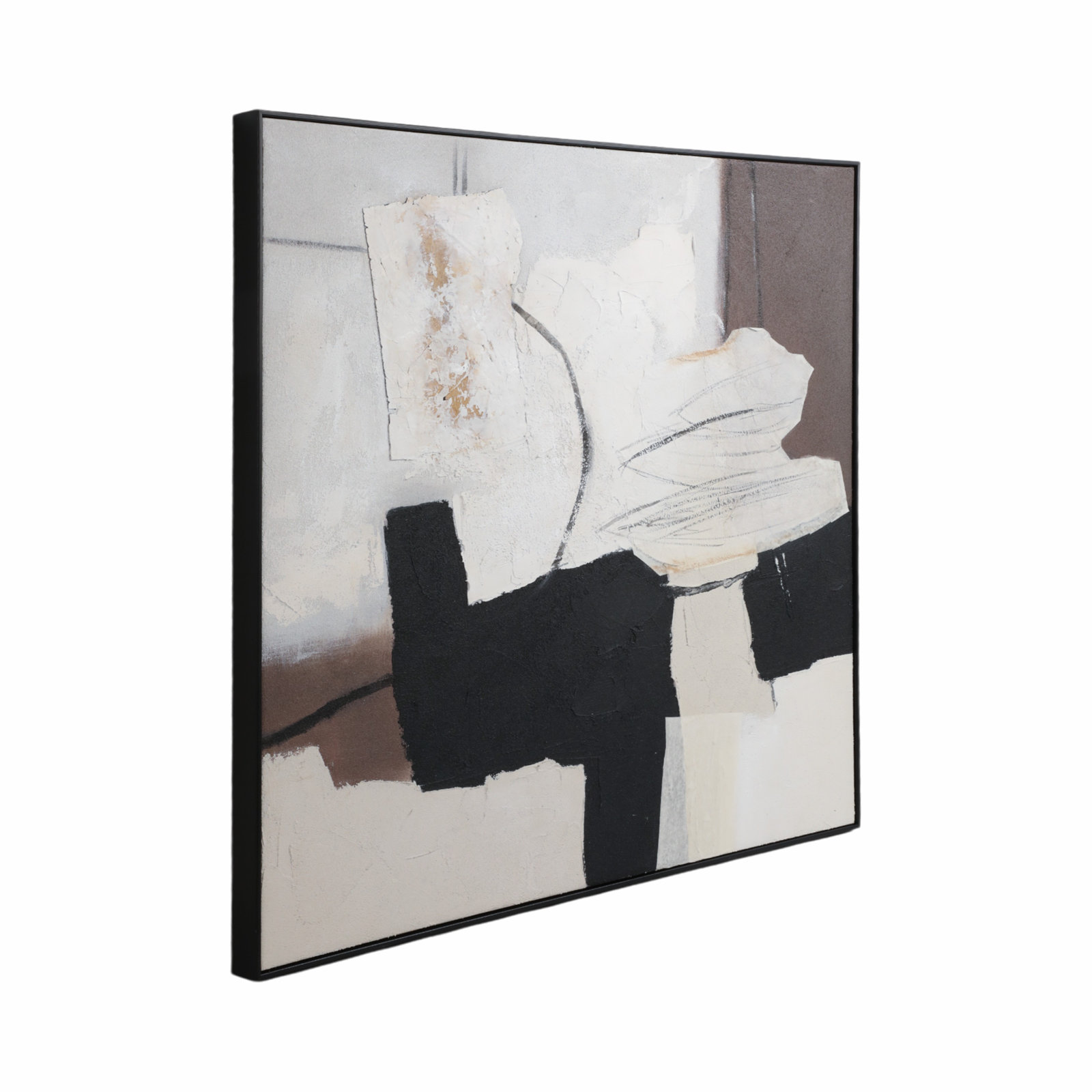 Tiago Hand-Painted Canvas Painting