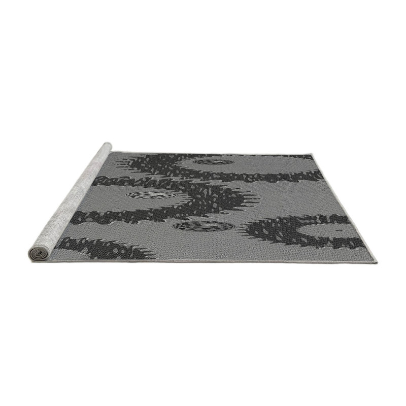Abstract Indoor Rug, Round 4'