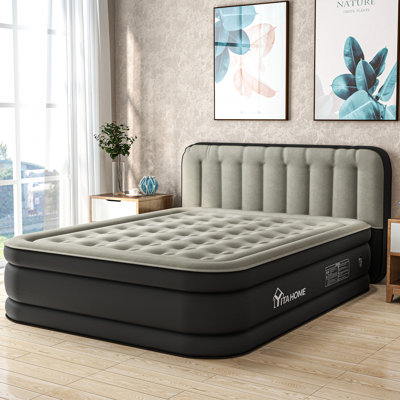 Queen Size Air Bed with Headboard