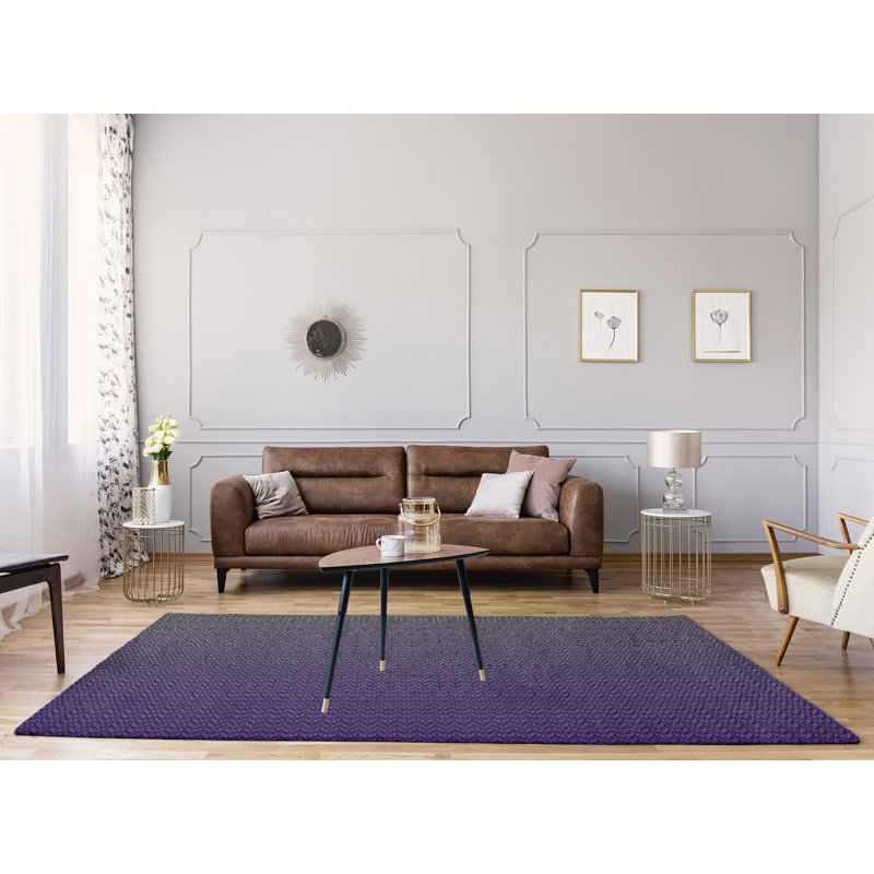Chenille Toile Indoor Rug, Rectangle 8' x 10'