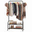 Portant à vêtements, organisateur de vêtements autoportant avec tablette inférieure et crochet latéral, support à vêtements, organisateur de vêtements portatif Cloest