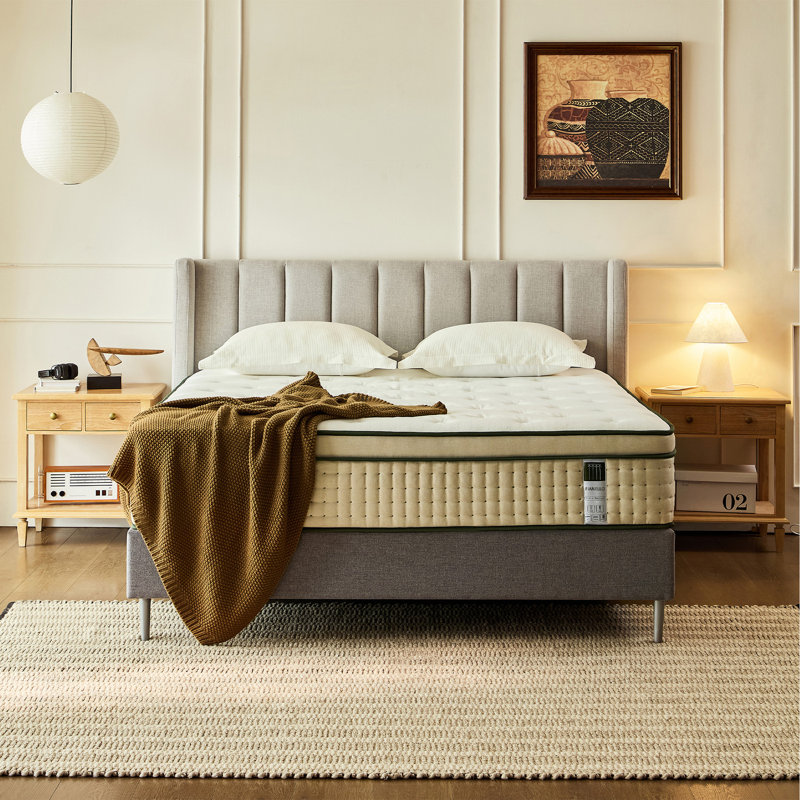Medium Firm Queen Size Hybrid Mattress, Queen