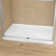48'' W X 34'' D Alcove Acrylic Shower Base Rectangular Single Threshold White Drop-in Shower Pan with Center Drain Cover