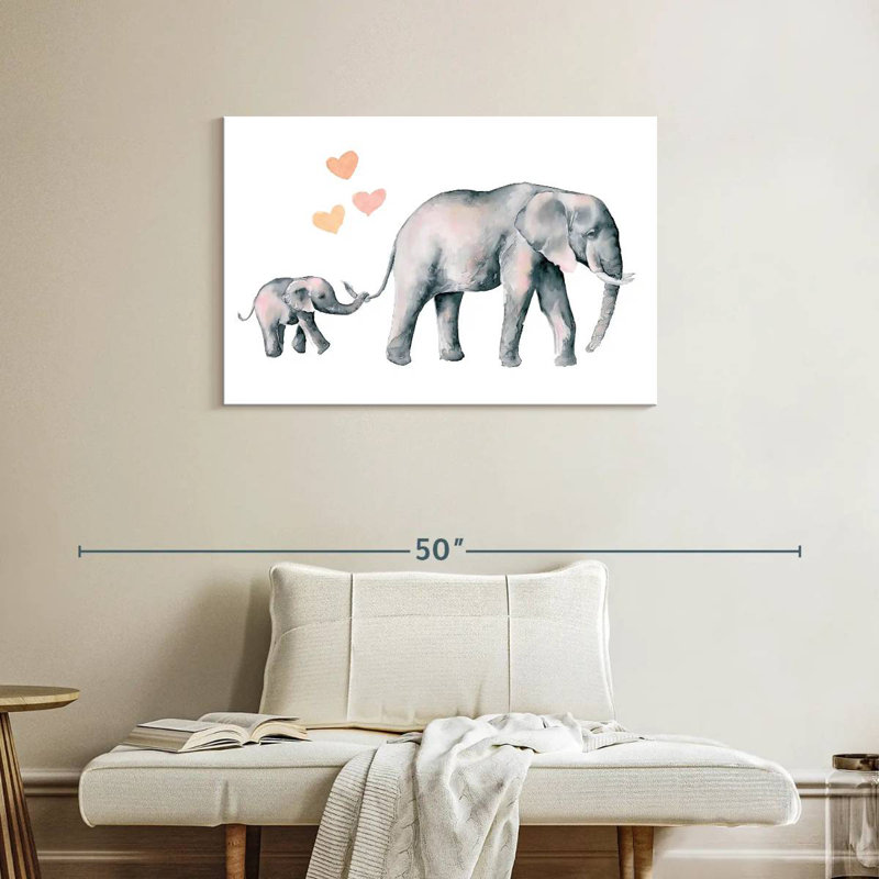 My Elephant Love, 24" H x 36" W