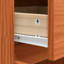 110cm Solid Wood Sideboard
