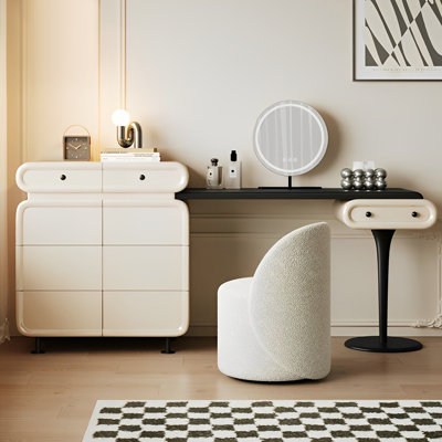 Modern minimalist bedroom dressing table
