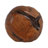 Decorative Bowl Wood Capiz Teakwood Natural Edge For Home Office Living Room Bedroom Casual Style Accent - 3" Brown