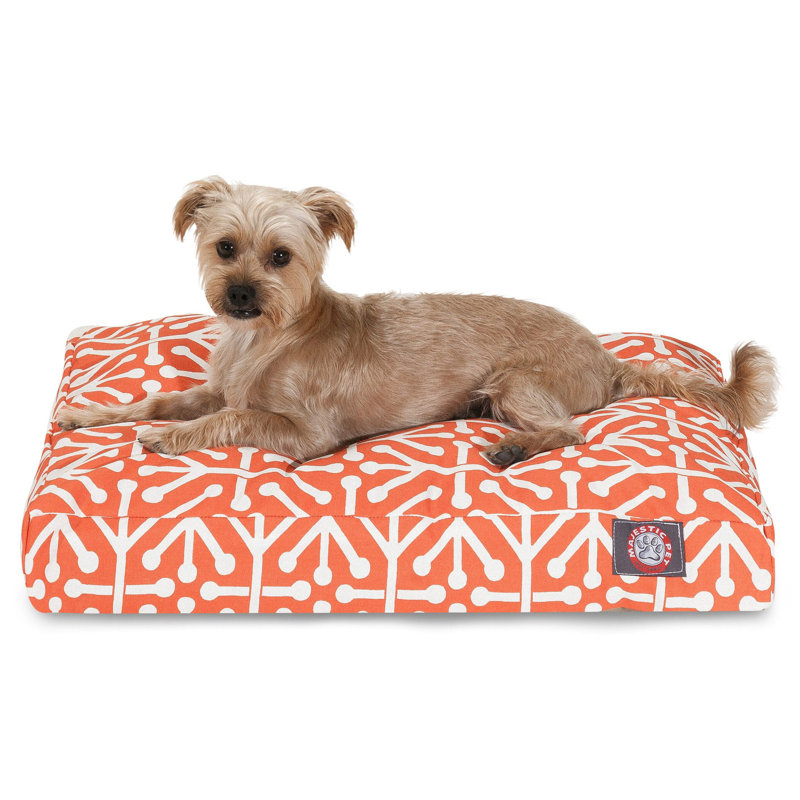 Coussin orthopédique Aruba, Petit (l 20 po x P 27 po x H 4 po) ;, Orange