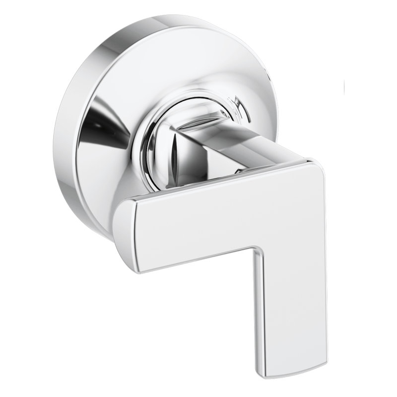 Kintsu® Two Handle Wall Mount Tub Filler, Cross, Polished Chrome