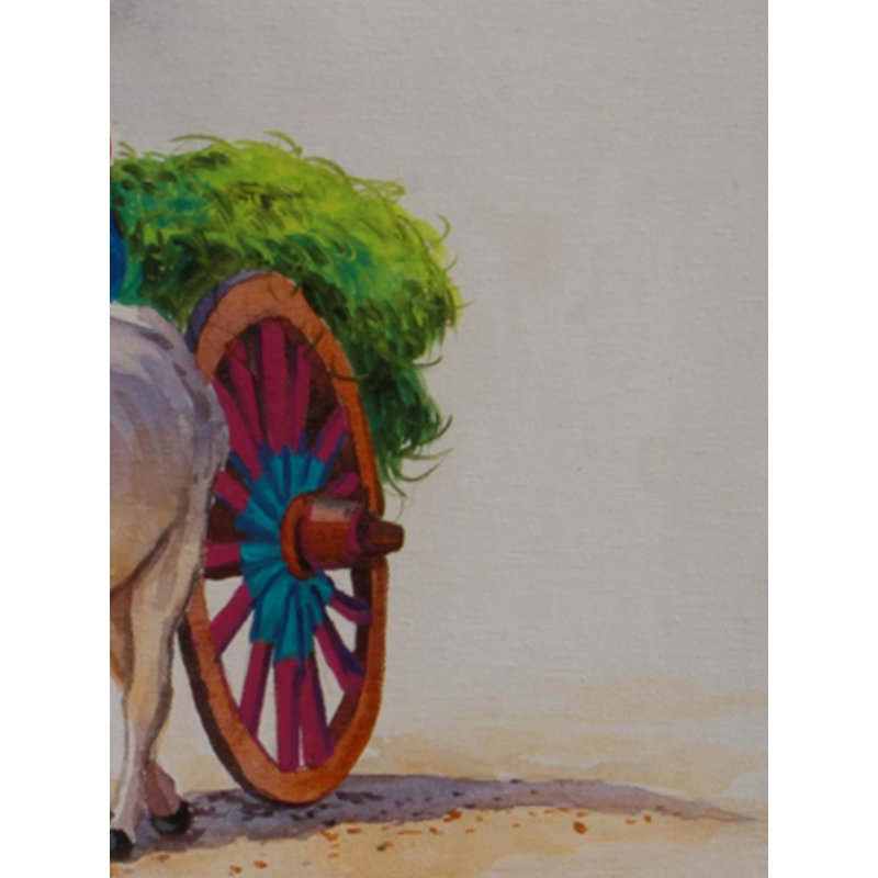 A Busy Day | Acrylic On Canvas For Wall Decor | By Devraj