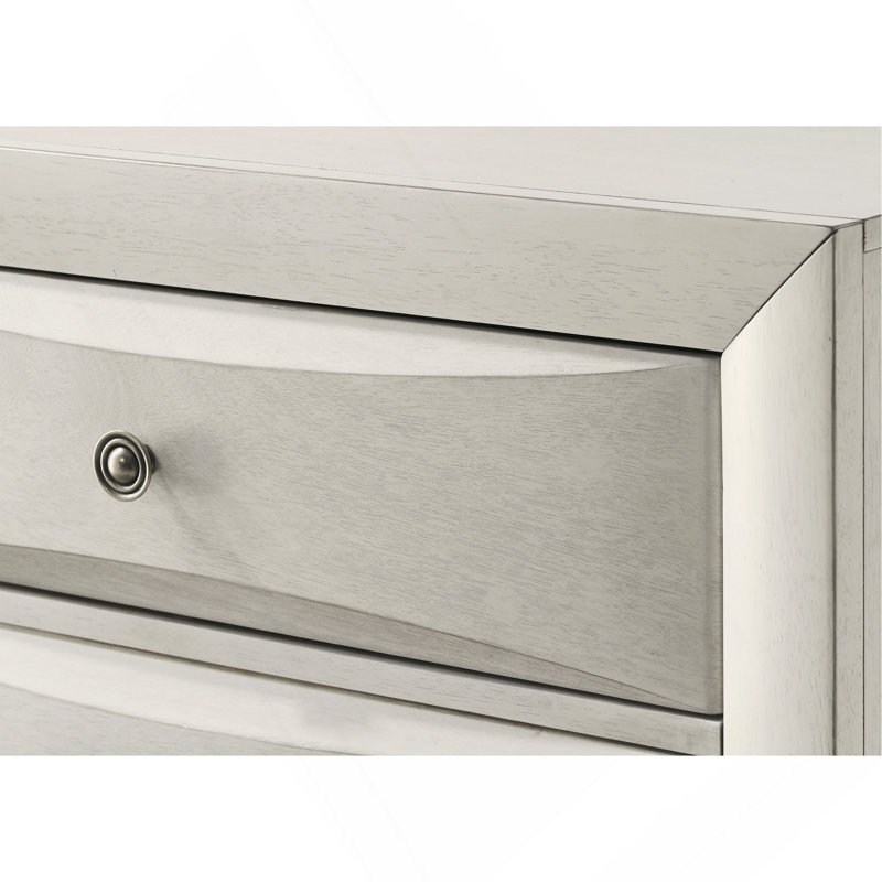 Table de chevet avec tiroirs de rangement 1pc