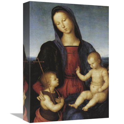 " Madonna And Child With St John " by Raphael