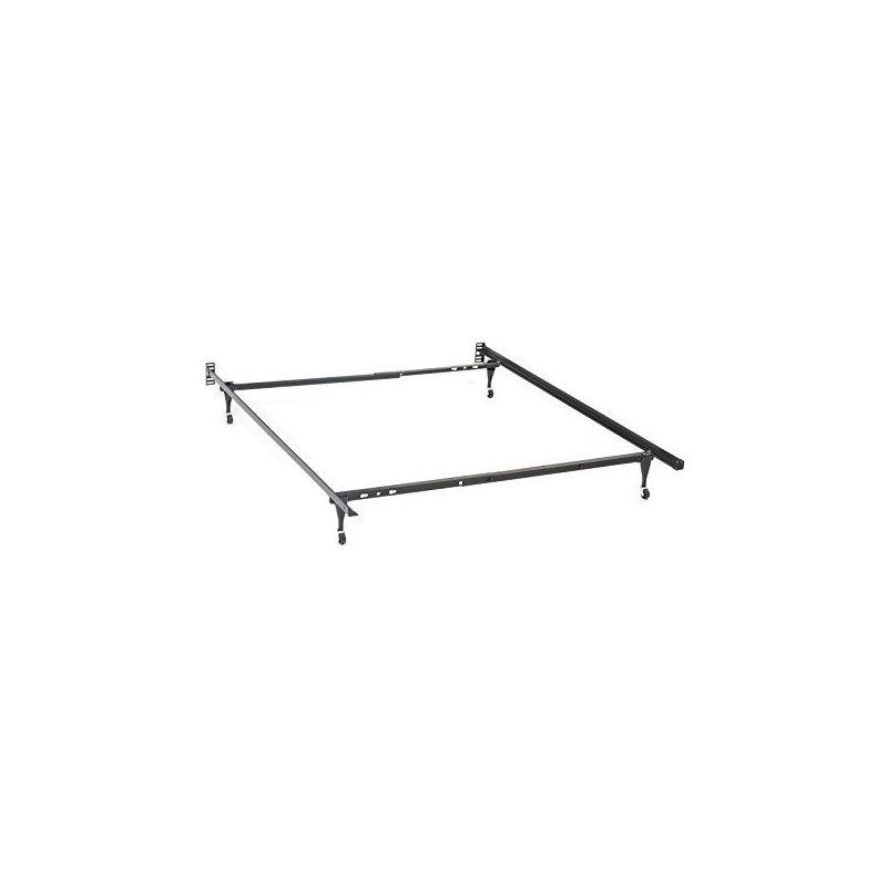 Kerns Bed Frame Black, Twin/Full