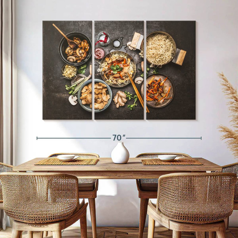 Nouilles Yarlin Asian Cuisine, H 42 po x l 65 po