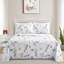 Ensemble de housse de couette à imprimé rayonne de bambou toutes saisons 3 pièces Marina Marina Home Bedding Essentials Cooling-80799519-80799521