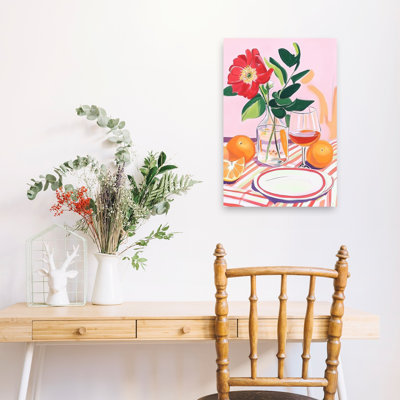 «Vibrant Still Life», impression d'art mural coloré et vibrant