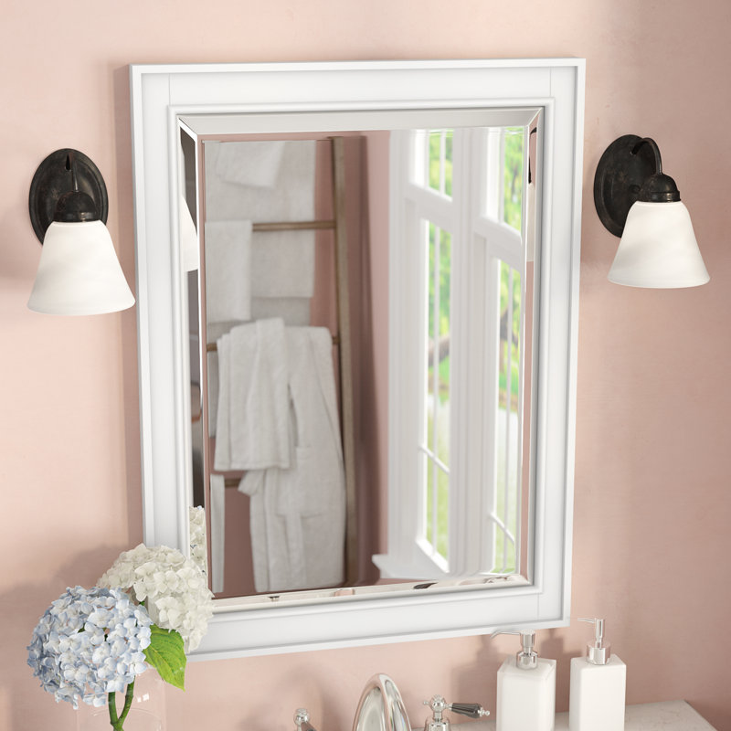 Miroir de salle de bain Charley, H 32 po x l 36 po