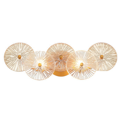 Sue-Anne Light Vanity in Brass