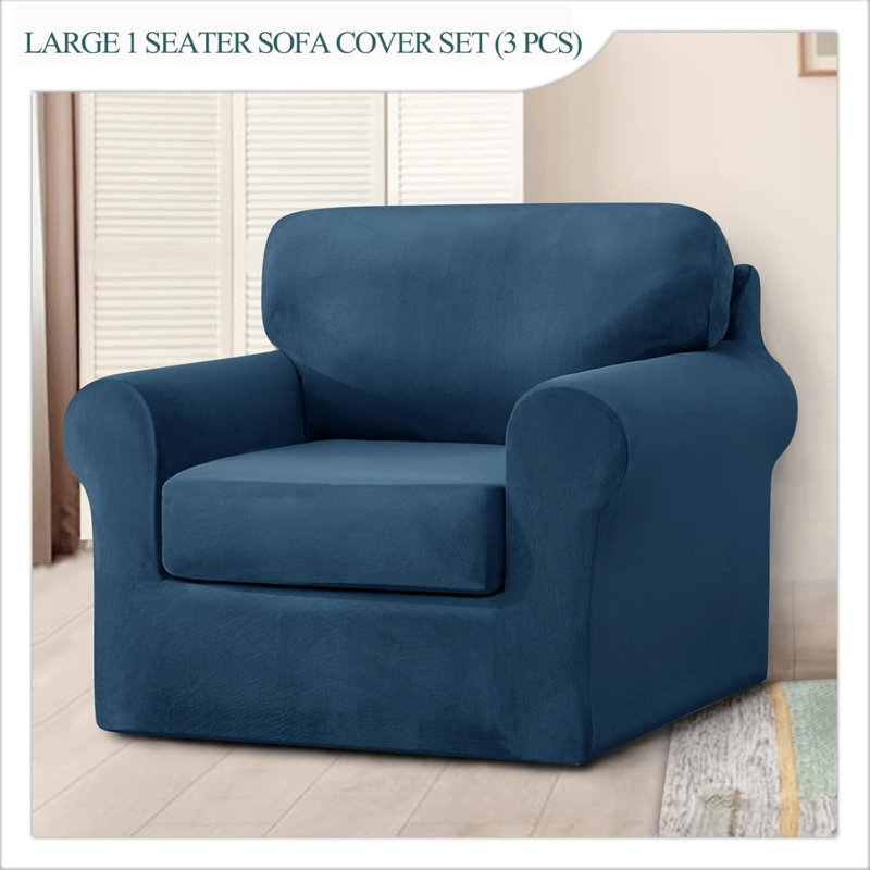 Outdoor Patio Sofa Cover, Blue
