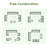 Ignatz 8 - Person No Assembly Required Patio conversation Set, Outdoor Sectional With Cushions-355869737