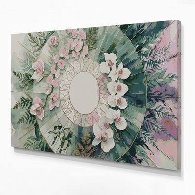 Art mural sur toile Botanical Botanical Mandalas