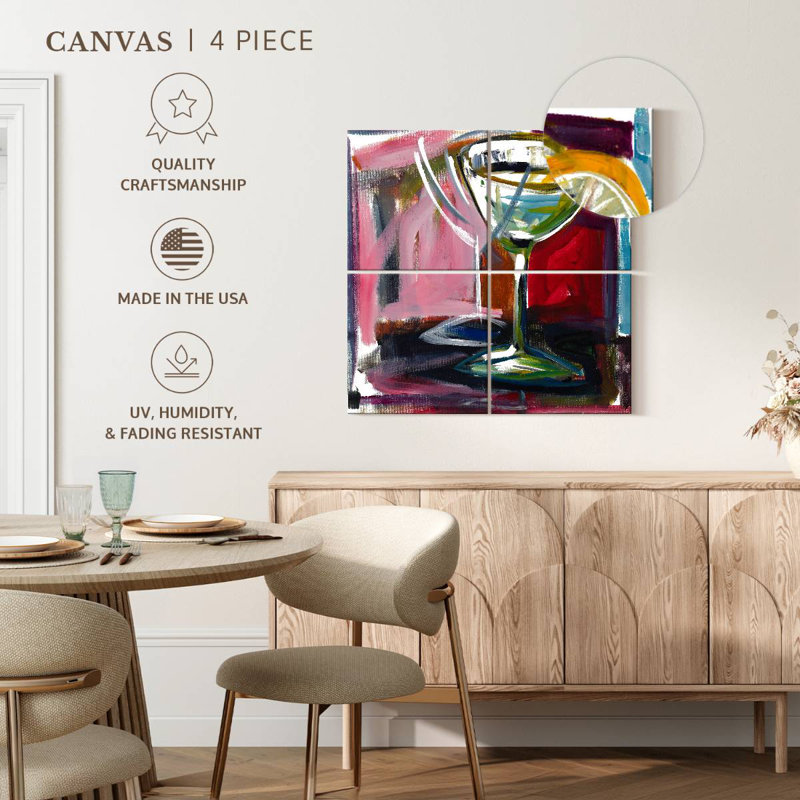 Yarlin Party Drink, 74" H x 74" W