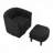 Upholstered Chair With Ottoman-789597962