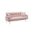 Pink 69 - Inch Adjustable Bed For Primary Living Areas, Three Speed Convertible, Wide Removable , Solid Wood And Artificial Board Structure, 2 Seats, Modern Design Inch With Material Small Bedroom,-995805754