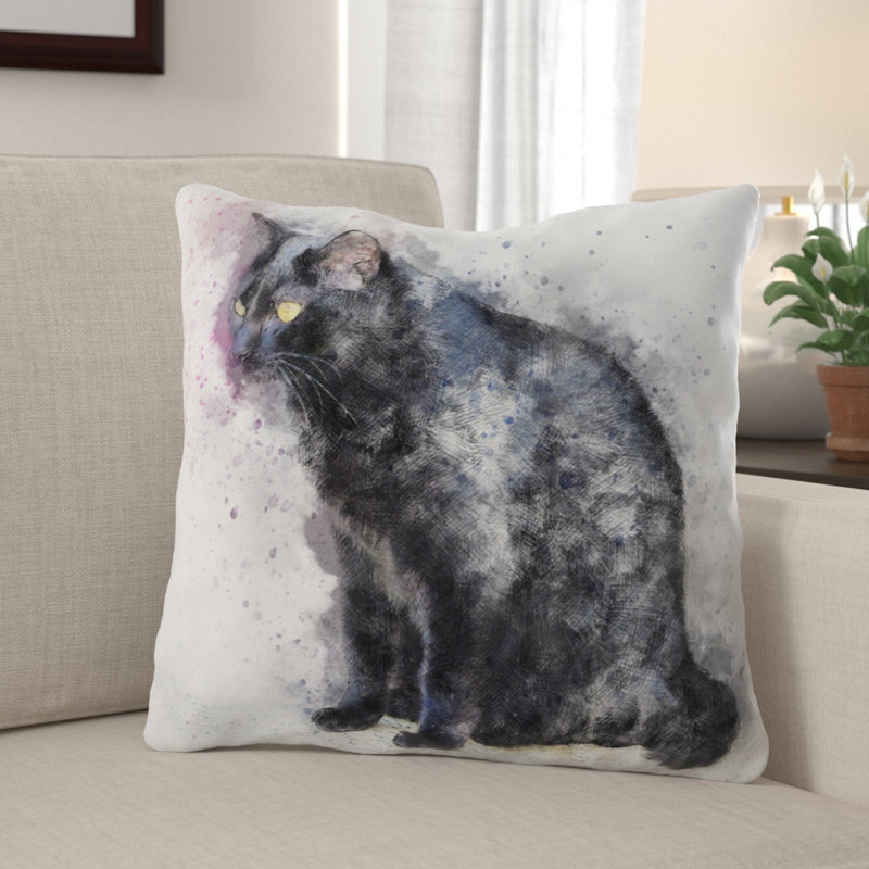 Coussin pour chat Dressler, Microsuède, Intérieur